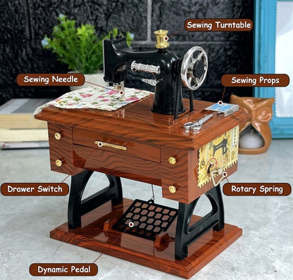Musical sewing machine